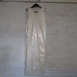 Nina Leonard NWT off white dress XL